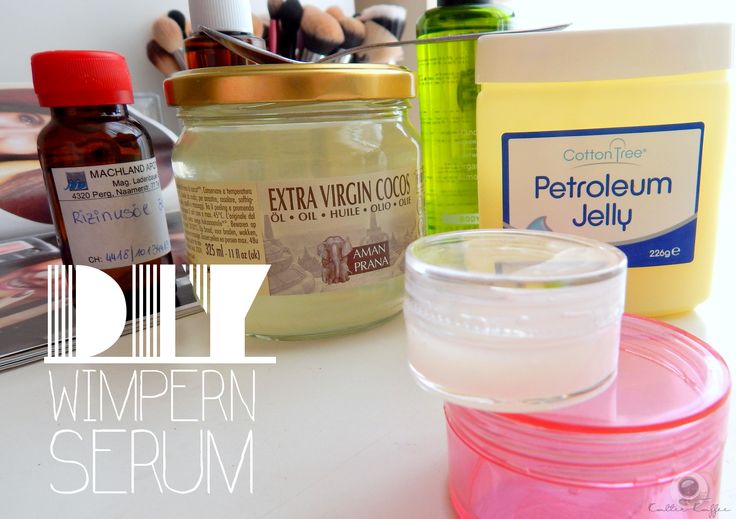 Wimpernserum Diy